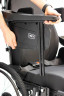 Кресло-коляска механическая MET ECLIPSE A оснащена абдуктором