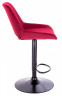 Стул барный Everprof Flash Ткань Бургунди